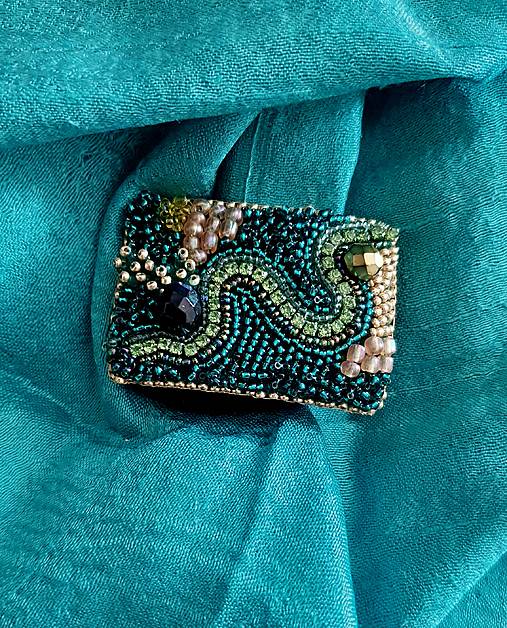 Ozdoby do vlasov - gumička do vlasov /korálky/ - 16828735_