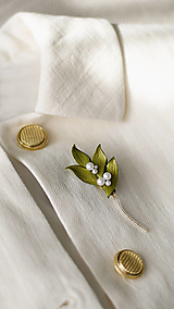 Brošne - Brošňa "Imelo" - 16830693_