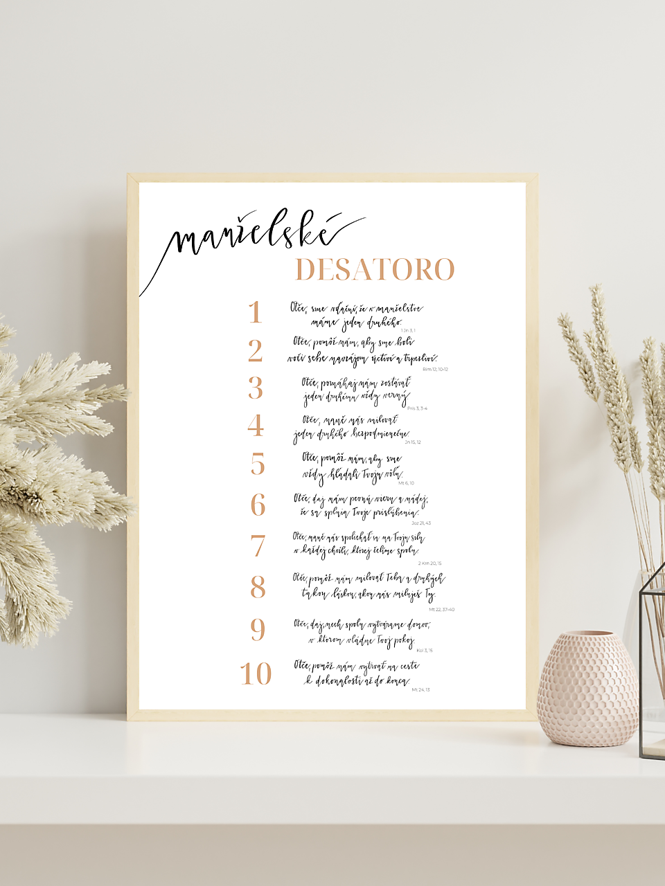 MANŽELSKÉ DESATORO - art print  (menšia A3 (30x40cm))