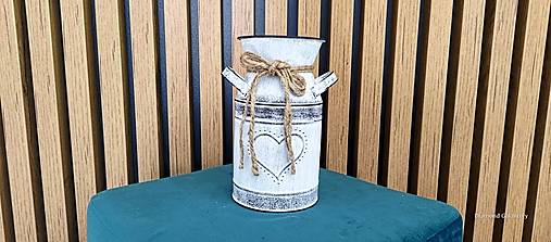 Polotovary - Konvička plechová - 180 x 100 mm - 16832776_