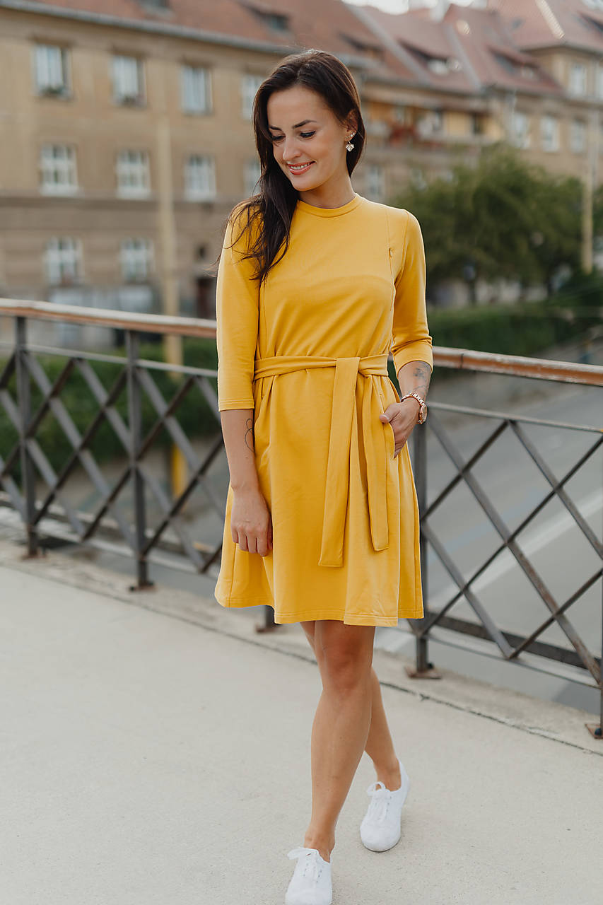 Oversize ačkové šaty – rôzne farby