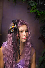 Ozdoby do vlasov - Halloween spona do vlasov "tekvičky"  - 16837296_