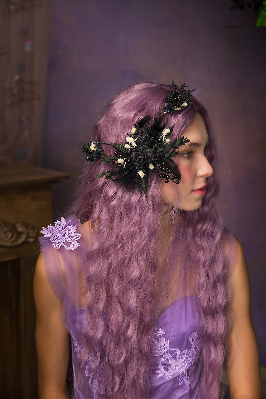 Kvetinová aplikácia "tajomstvá tmavej noci" 