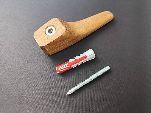 Nástenný vešiak KING drevo dub