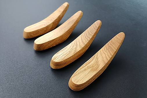 Nástenný vešiak QUEEN drevo dub