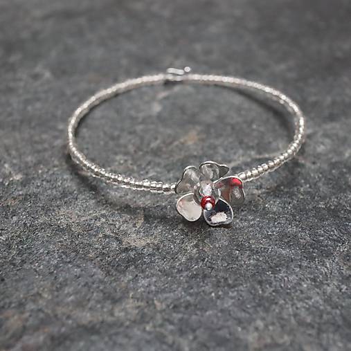 Náramky - Čerešňový kvietok - náramok - 16839085_