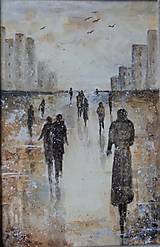 Obrazy - "Náhlenie"  (dyptich) - 16842086_