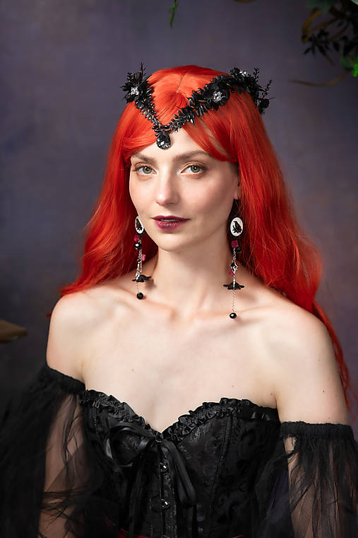 Halloween tiara "svit noci"