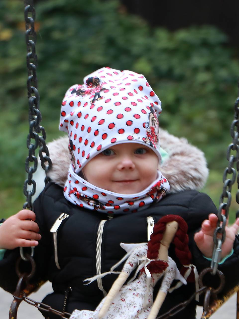Úpletový set Emma na bielej