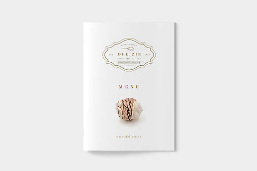 Grafika - Delizie logo a menu - 16845006_