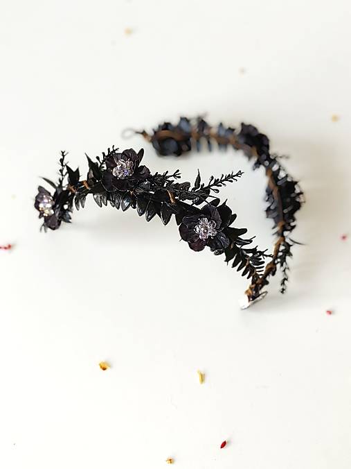 Halloween tiara "svit noci"