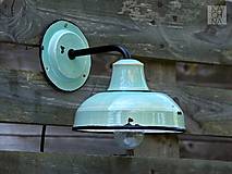 Svietidlá - Set dvou keramických nástěnných lamp Týna - 16844294_