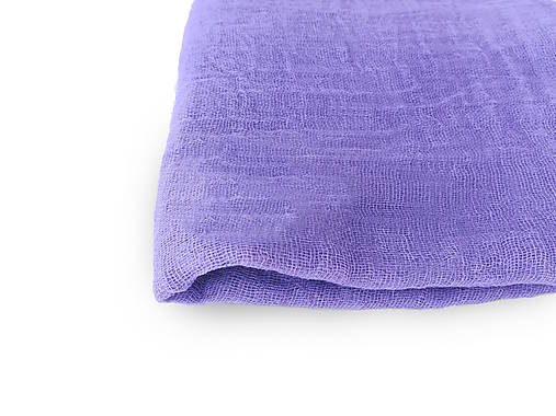 Šály a nákrčníky - "amethyst" bavlnený  šál  skladom - 16843241_