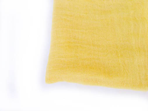 Šály a nákrčníky - "pastel yellow2" bavlnený  šál  skladom - 16845090_