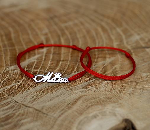 Náramky - Set náramkov pre mamu a dieťa  - 16848299_