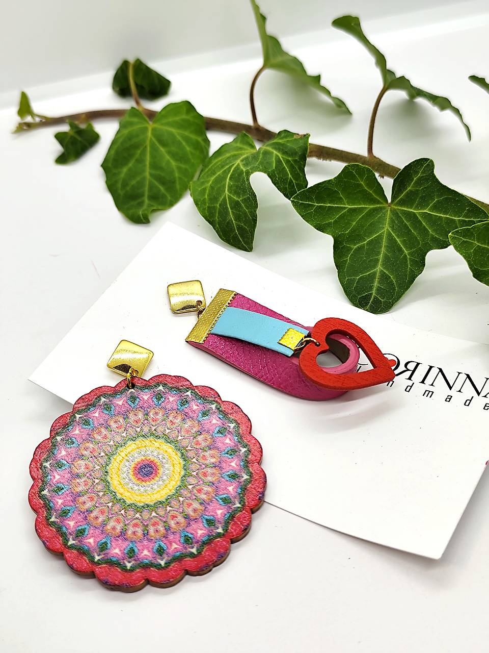 Asymetrické náušnice "Kataleyla" 