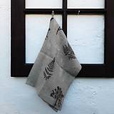Úžitkový textil - Ľanová utierka - 16846412_