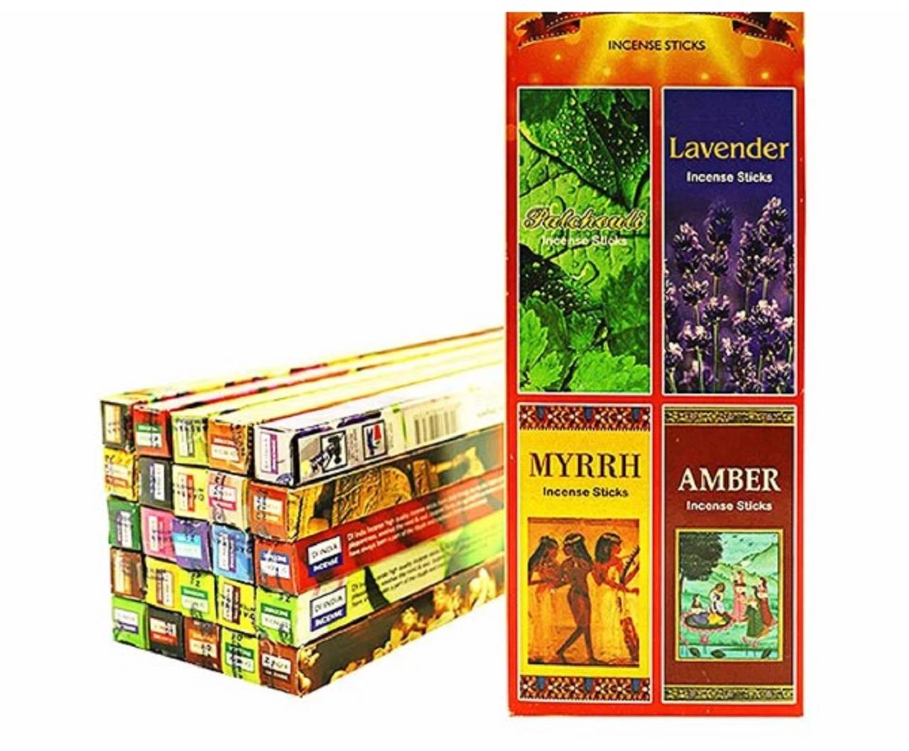 Vydymovacie indické tyčinky rôzne vône /1 krabička (Lavender)