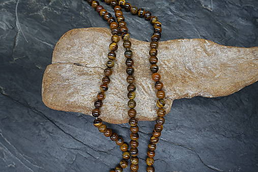 Minerály - Tigrie oko 8mm akcia - 16851359_