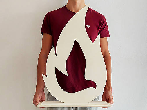 Plameň 70cm výzdoba do kostola