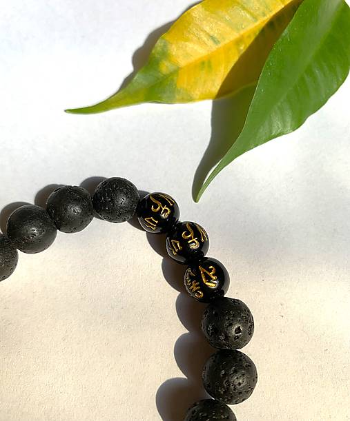 Pánske šperky - Pánsky náramok Vnútorná sila - 16856139_