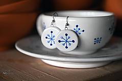 Náušnice - Náušnice Vločka - 16857724_