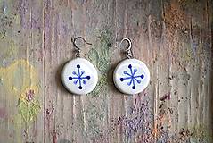 Náušnice - Náušnice Vločka - 16857725_