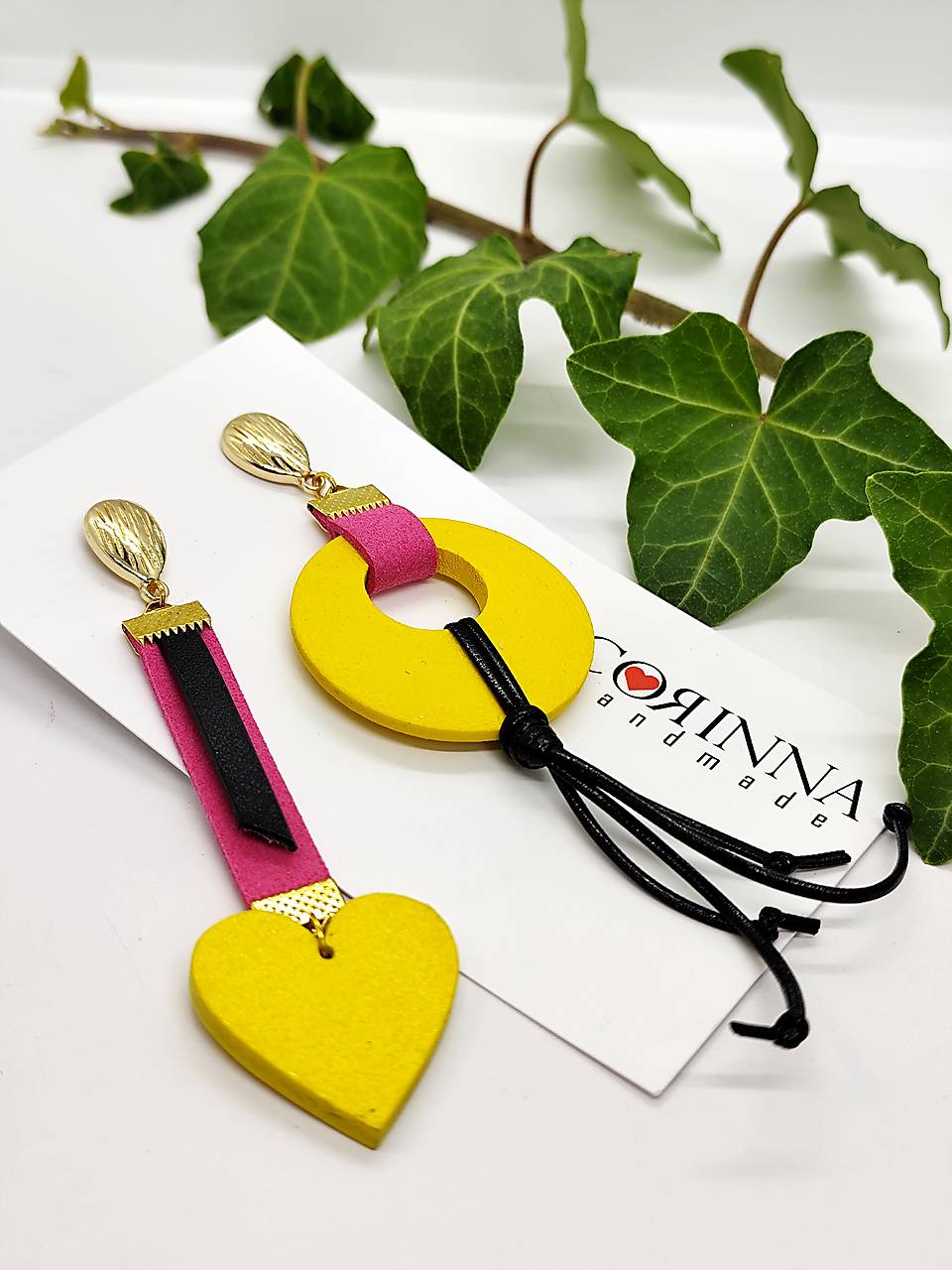 Asymetrické náušnice "Deanna" 