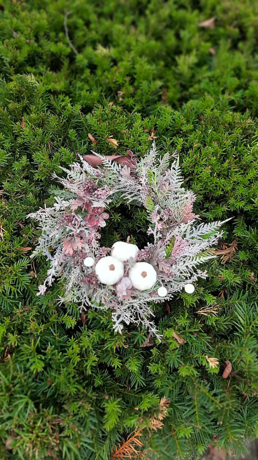 Dekorácie - Strapatý jesenný veniec  - 16861830_