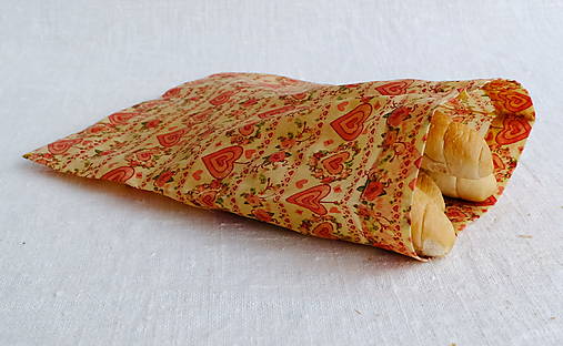 Príbory, varešky, pomôcky - FILKI voskáň - voskované vrecko 35 cm - farebné varianty - 16859684_