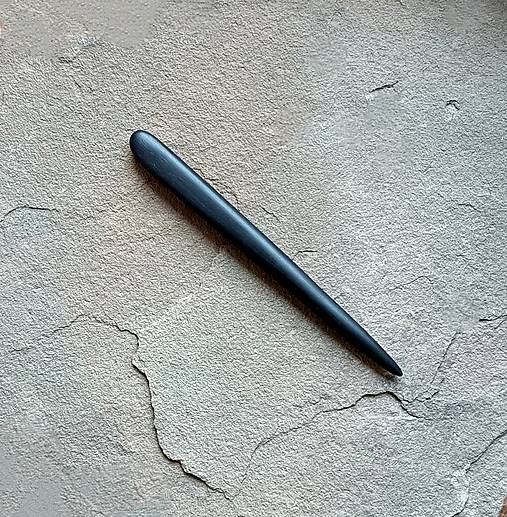 Ozdoby do vlasov - Ebenová ihlica do vlasov - 16863252_