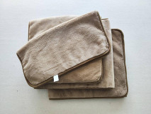 Úžitkový textil - VLNIENKA prehoz na gauč VELVET acryl Cappuccino dvojitý ušijeme podľa vlastných rozmerov - 16864032_