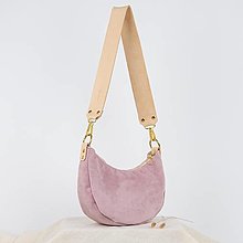 Kabelky - Kabelka Luna Mini (cloth ružová) - 16863976_