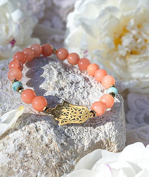 Náramok Moje vnútorné Slnko (Hamsa)