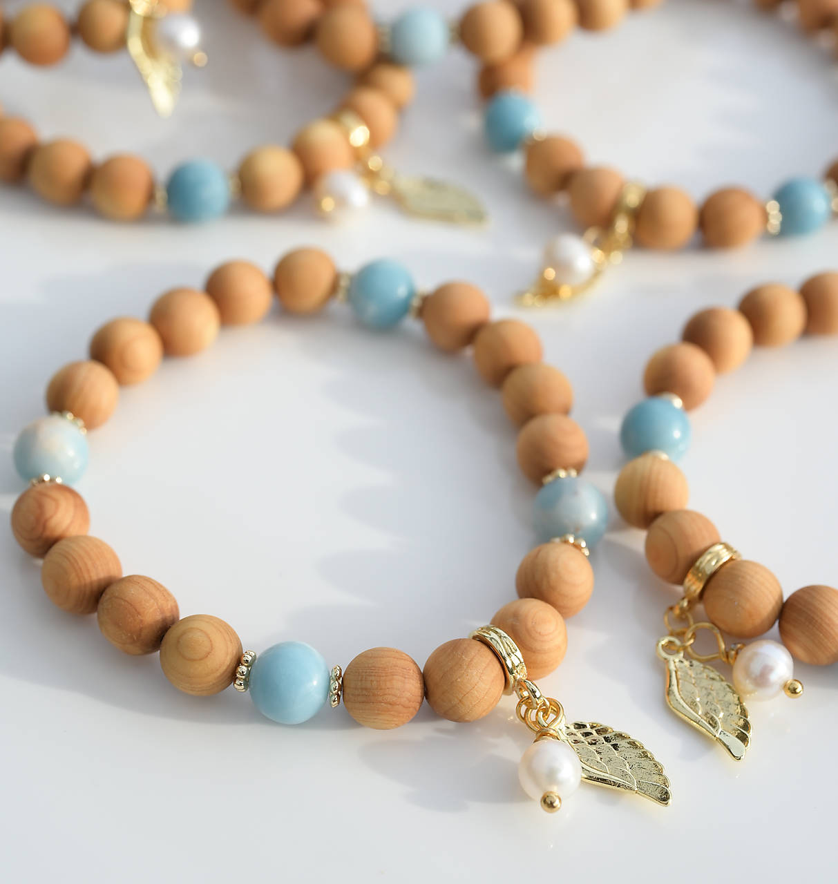 Anjelsky náramok  (S 15 cm)