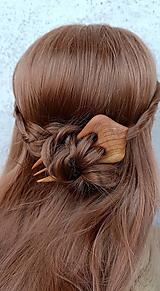 Ozdoby do vlasov - Drevená ihlica do vlasov - 16872515_