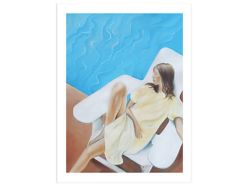 Grafika - Ripples of time - grafika (30x40cm) - 16874489_
