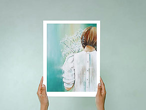 Grafika - In her arms, she carries her joy - grafika - 16874427_