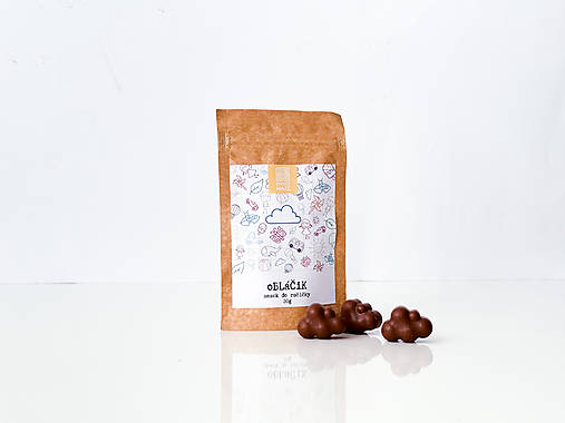 Sladkosti - Obláčik – mliečna čokoláda, 30g - 16872491_