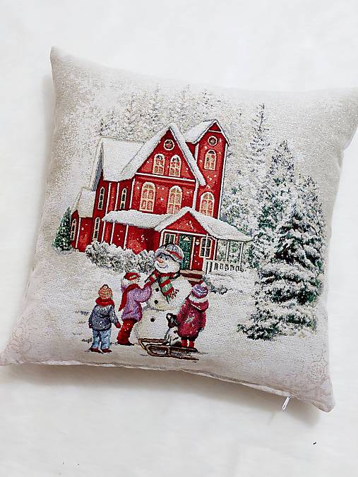 Úžitkový textil - Vianočné obliečky gobelínové - 16876390_