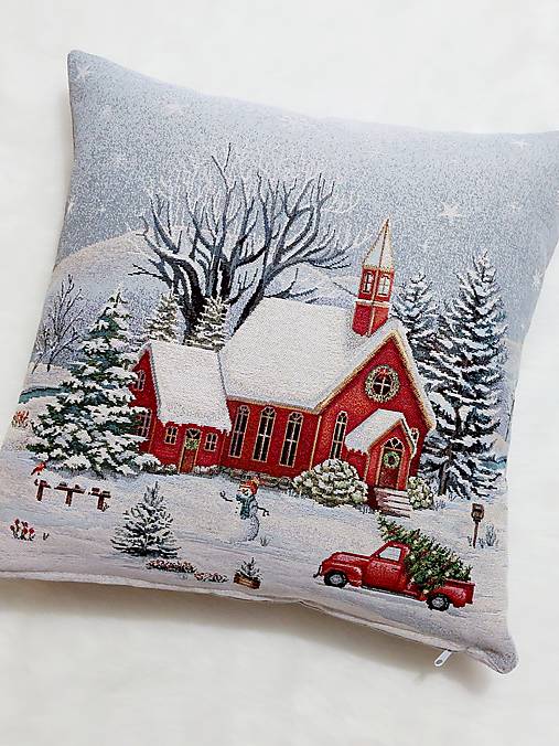 Úžitkový textil - Vianočné obliečky gobelínové  - 16876395_