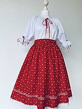 Šaty - Folklórny komplet (Folklórny komplet s opaskom) - 16877190_