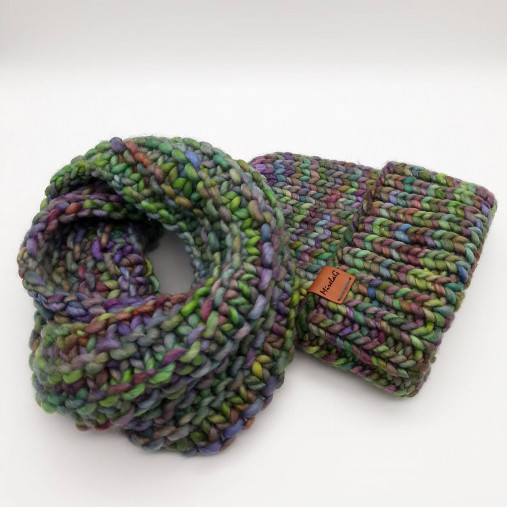 Šály a nákrčníky -  CHUNKY exclusive merino nákrčník (na objednávku) - 16879553_