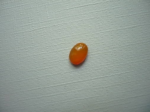 Minerály - Kabošon - ohnivý opál 7 mm, č.19f - 16884836_