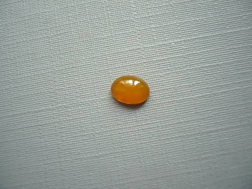 Minerály - Kabošon - ohnivý opál 7 mm, č.36f - 16884907_