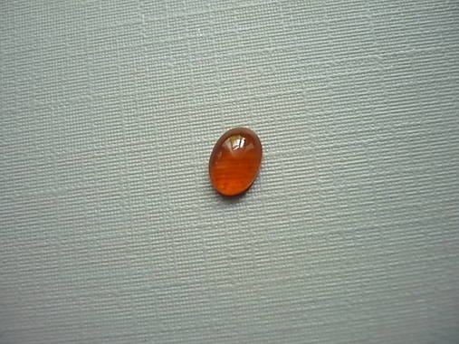 Minerály - Kabošon - ohnivý opál 7 mm, č.41f - 16884937_