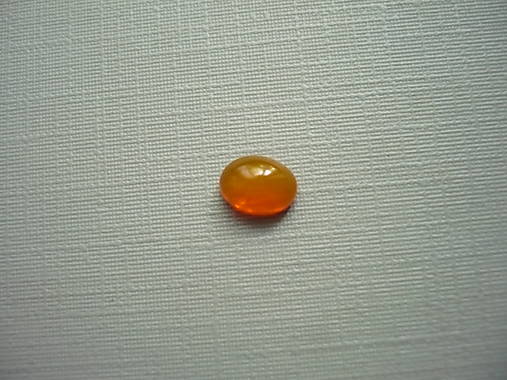 Minerály - Kabošon - ohnivý opál 7 mm, č.46f - 16884945_