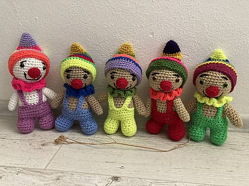 Hračky - šaškovia  -  veľa farieb - 16885093_