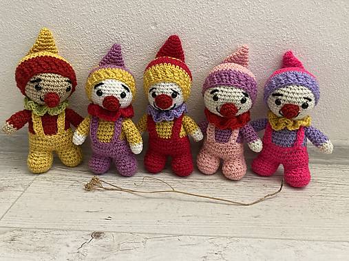 Hračky - šaškovia  -  pre slečny - 16885152_