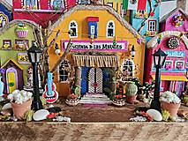 Dekorácie - Dekoračné domčeky ,,Viva Mexico,, - 16890036_